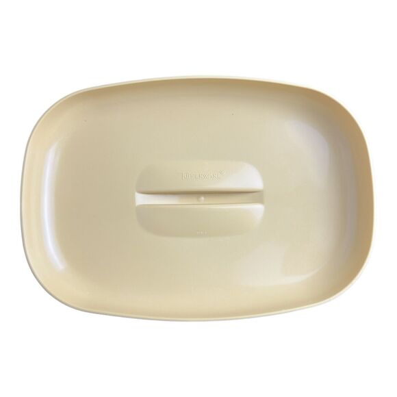 3 Pce Tupperware Microwave Rice Veggie Steamer Covered Container - Gold - #1273 - Picture 5 of 7